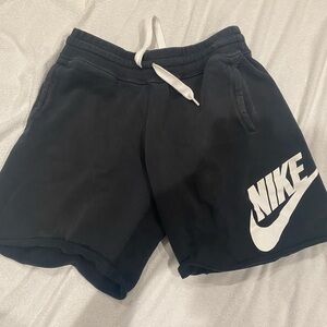 Nike Black and White Athletic Shorts
